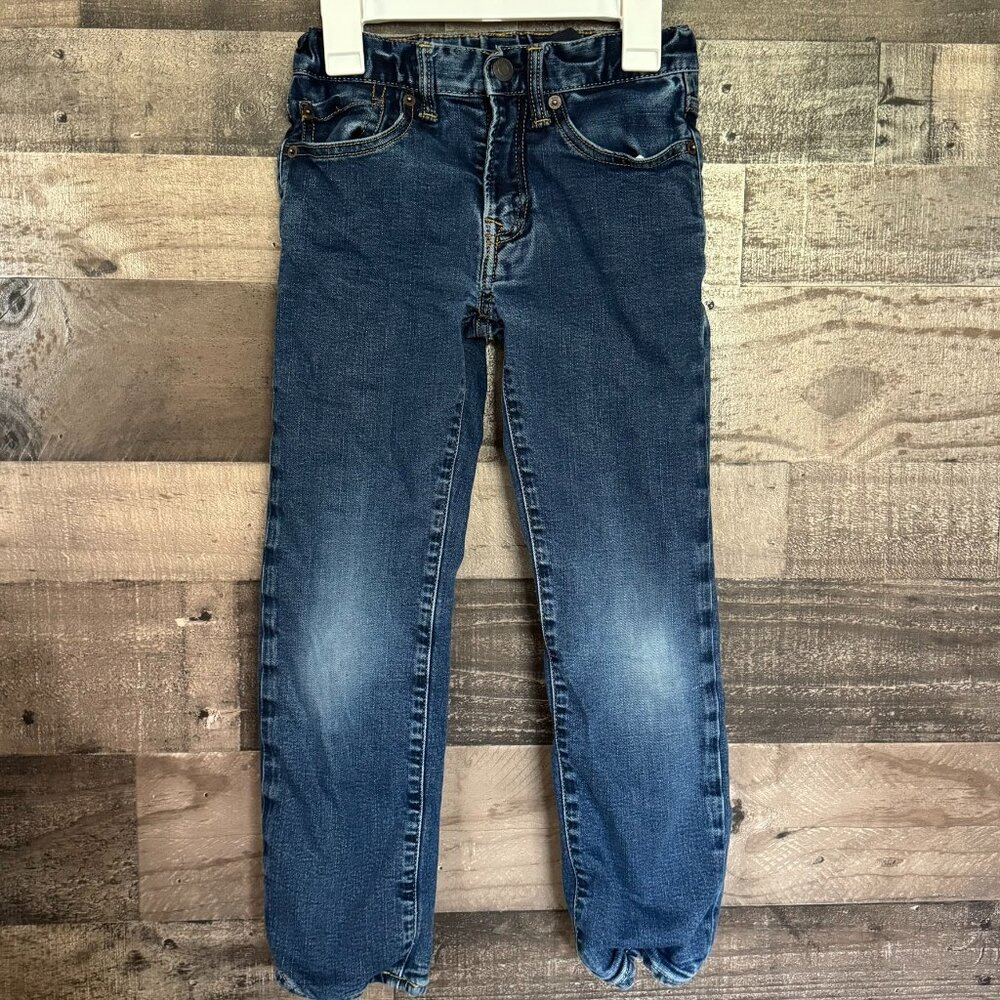 Gap Boys Flannel Lined Straight Jeans - Size 8 Regular